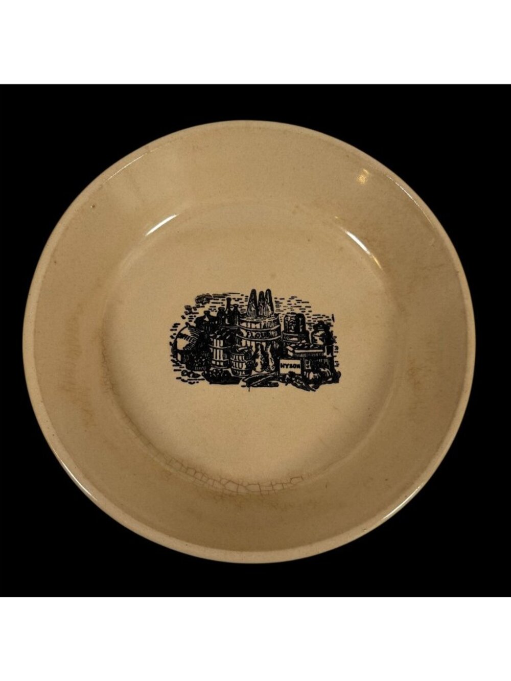 Vintage Holt Howard Pottery Pie plate Dish Country Farmhouse USA Mid Century